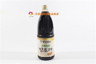 进口食品调味品批发 韩国进口天然酿造酱油 清净园